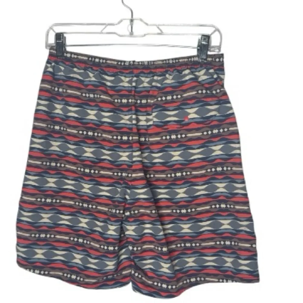 Patagonia Lined Baggies Aztec Patterned Swim Shorts. Size Small.